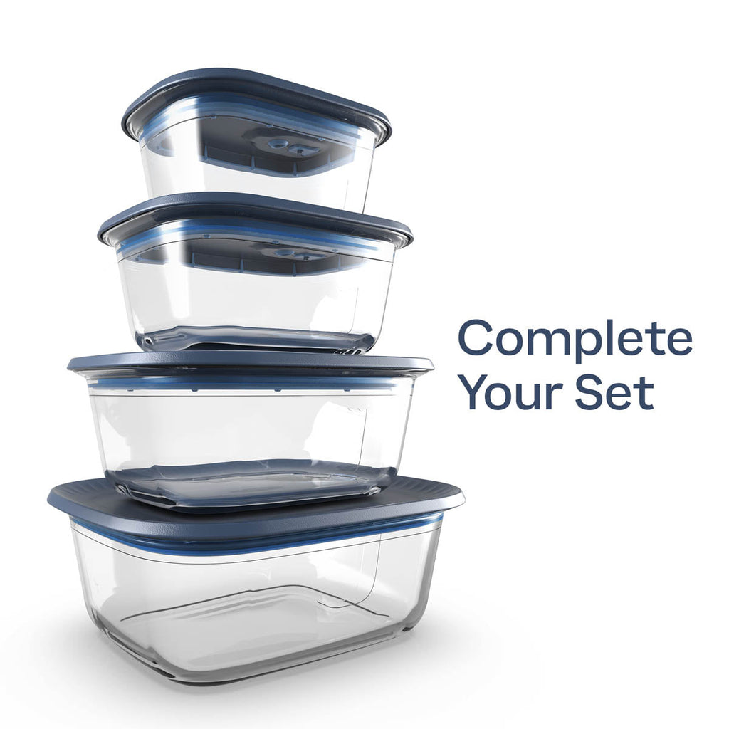 Tupper Ware Tupperware Voila™ Glass Food Storage Container | Rectangular Small