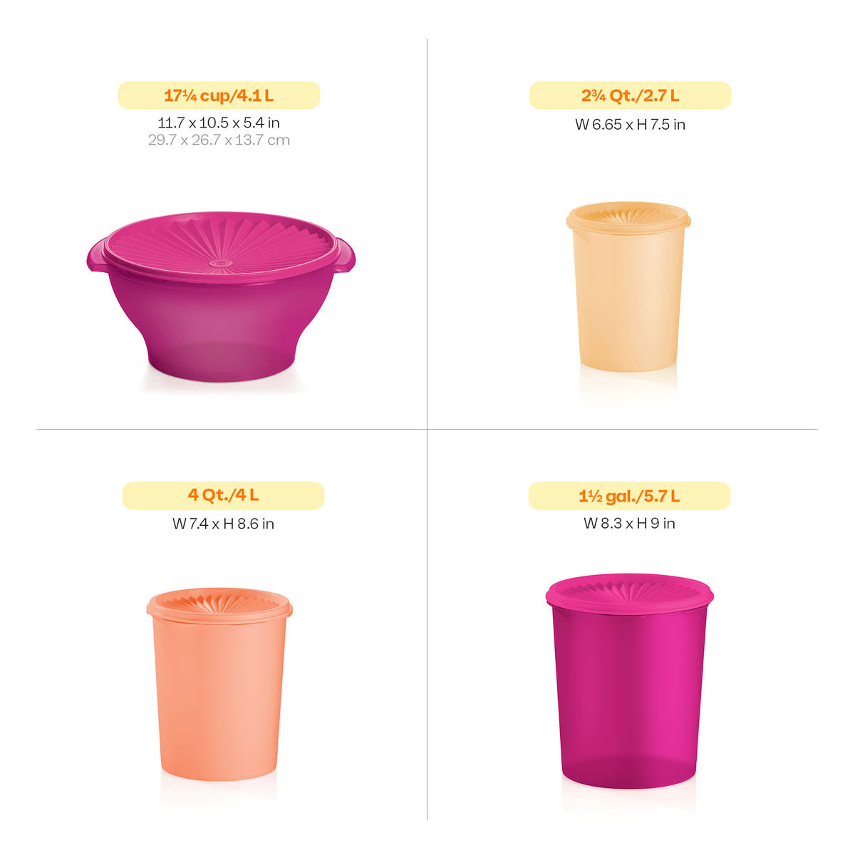 Tupper Ware Servalier® | 32-Piece Set