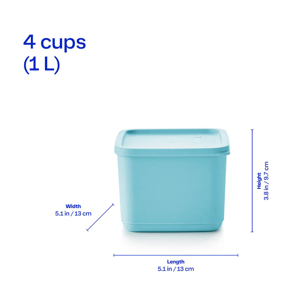 Tupper Ware Basic Bright |14-Piece Set | Square