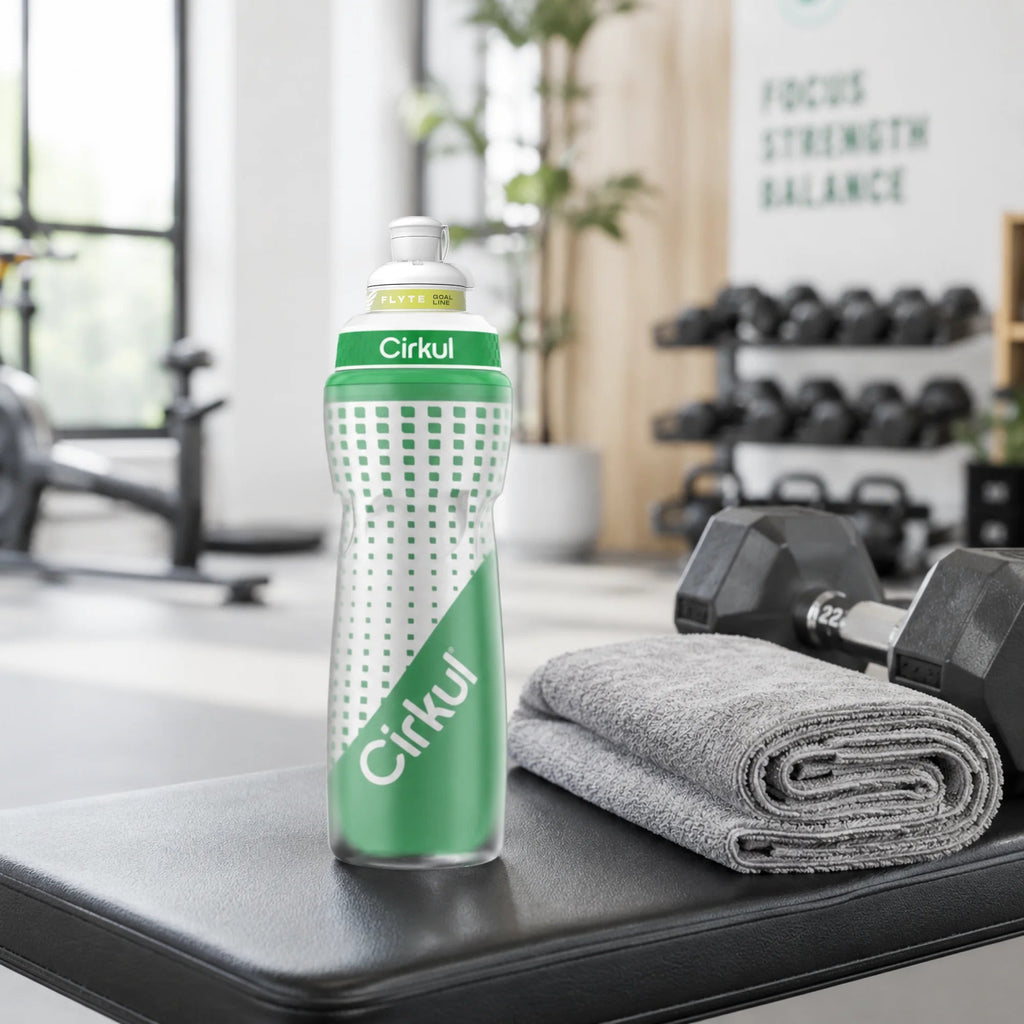 Cirkul 22oz. Insulated Squeeze Plastic Bottle &amp; Sport Lid