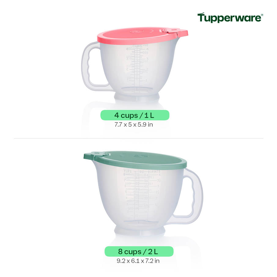 Tupper Ware Vintage Mix-N-Stor® Pitcher Set