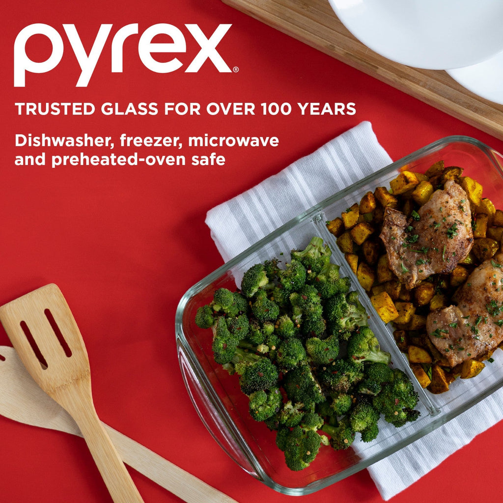 Pyrex Pyrex® 8” x 12” Divided Glass Baking Dish