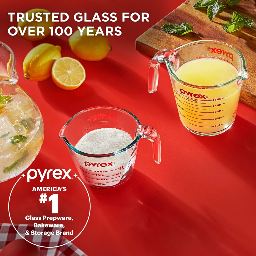 Pyrex Pyrex® Smart Essentials® Glass Measuring Cup Set