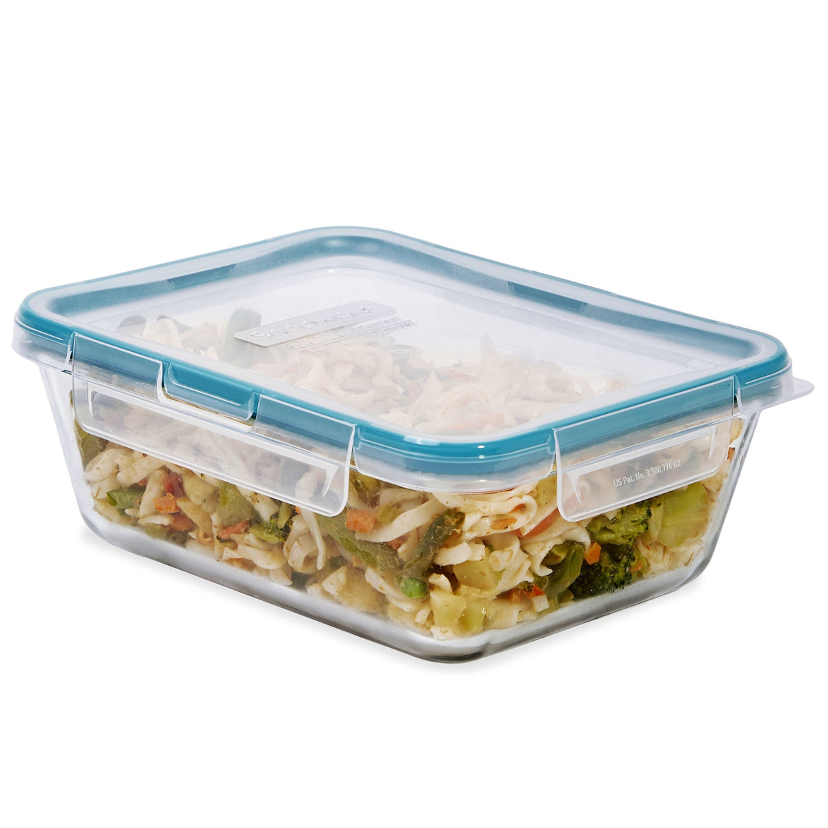 Pyrex Snapware® Total Solution® Pyrex® Glass 8-cup Rectangle Food Storage with Plastic Lid