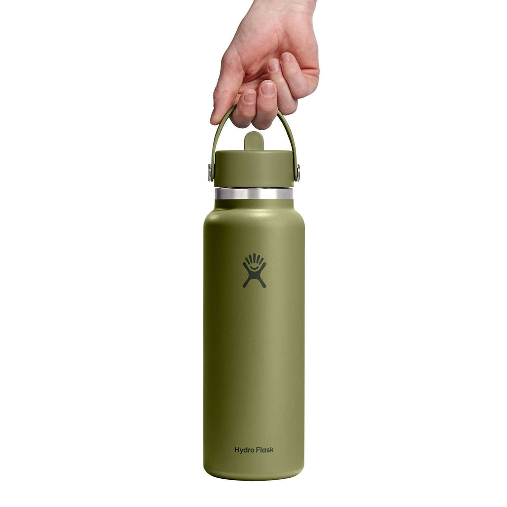 Hydro Flask 40 oz Wide Mouth with Flex Straw Cap