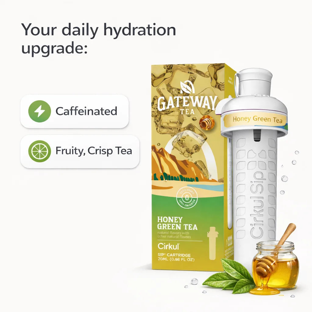 Cirkul Gateway Honey Green Tea