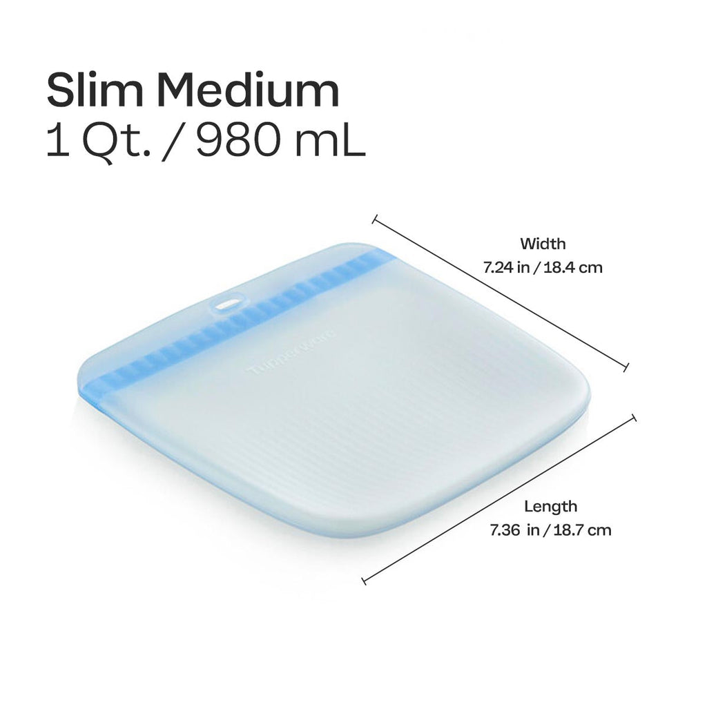 Tupper Ware Ultimate Silicone Slim Bag Set