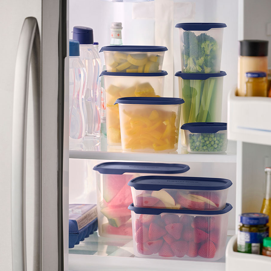 Tupper Ware One Touch Fresh® Rectangular | 3-piece Set