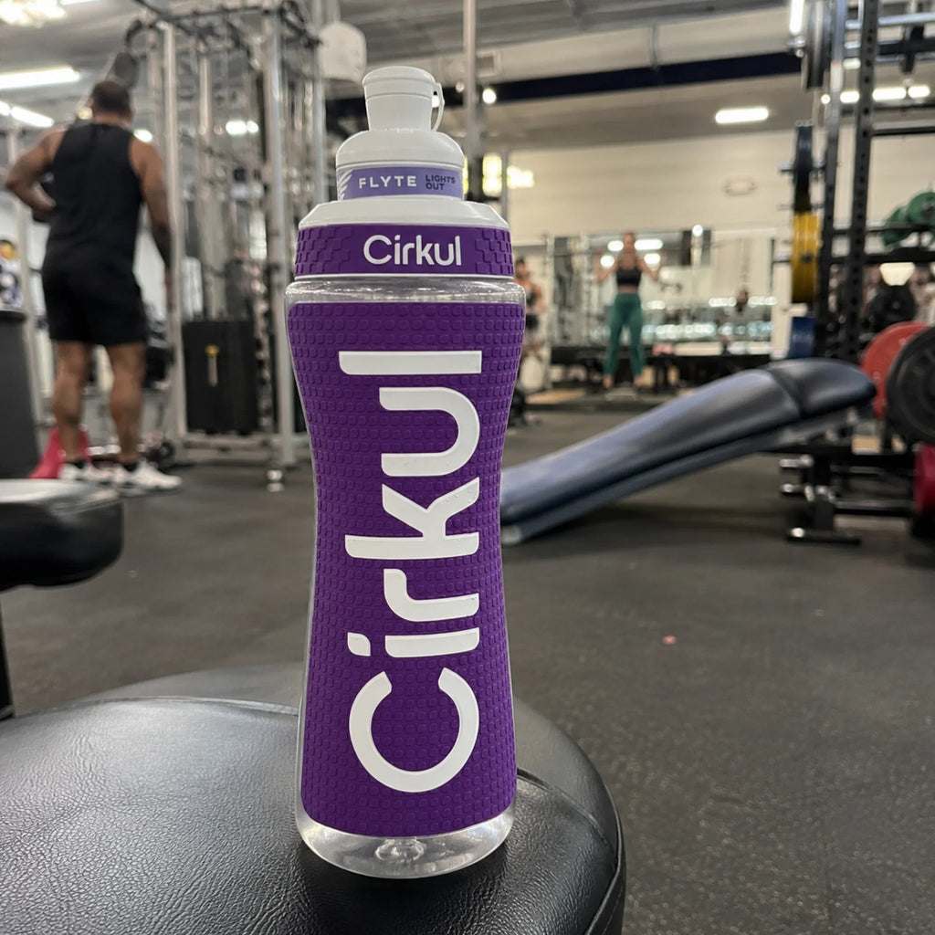 Cirkul 22oz. Grip Squeeze Plastic Bottle &amp; Sport Lid