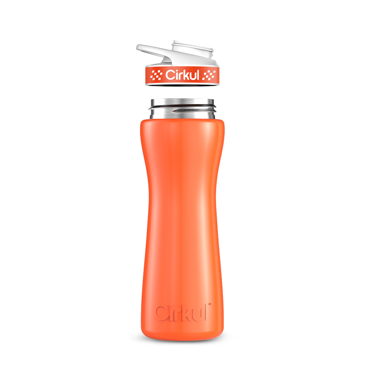 Cirkul Custom 22oz. Stainless Steel Bottle &amp; Comfort Grip Lid