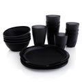 Tupper Ware Tupperware® Essentials Dining 16-Piece Set | Plates, Bowls &amp; Tumblers