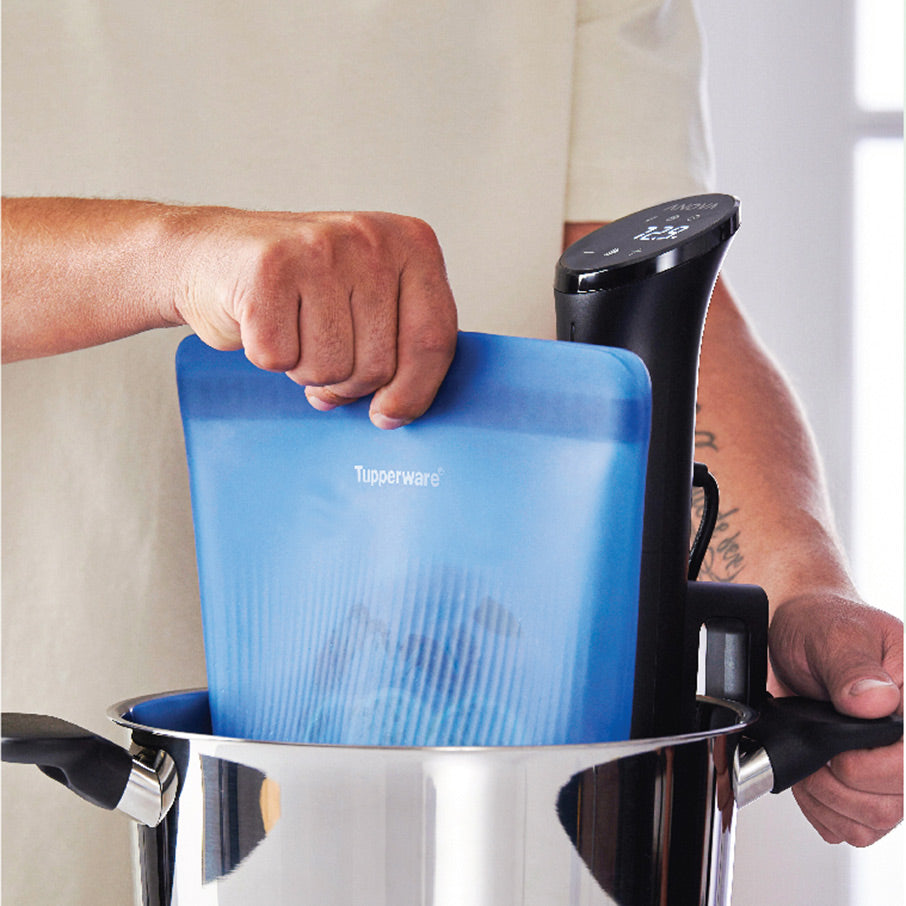 Tupper Ware Tupperware® Ultimate Silicone Stand-Up Bag | X-Large, Reusable, Leakproof