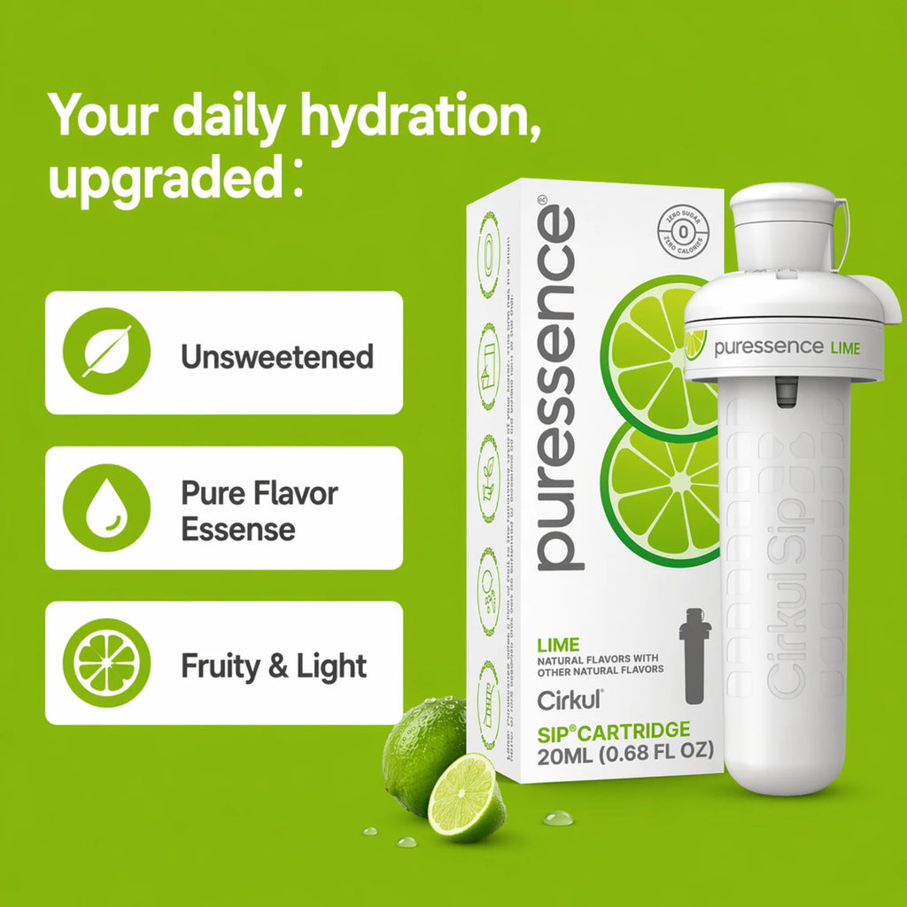 Cirkul Puressence Lime (Unsweetened)