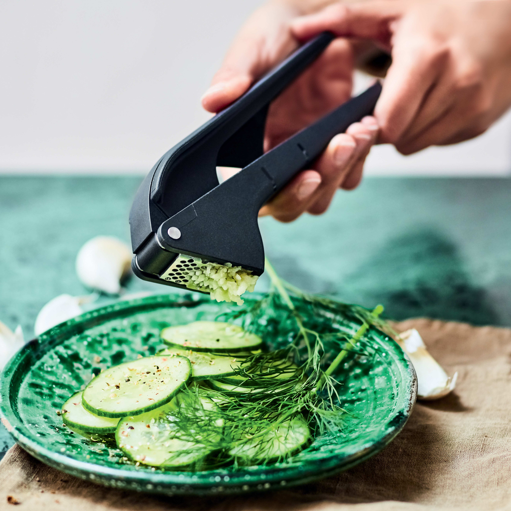 Tupper Ware Tupperware® Garlic Press | Peel, Press, Prep Garlic &amp; Fresh Herbs
