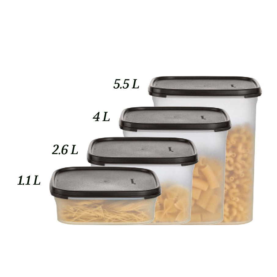 Tupper Ware Tupperware® Modular Mates® Square 4 | Food Storage Container 23-cup / 5.5 L