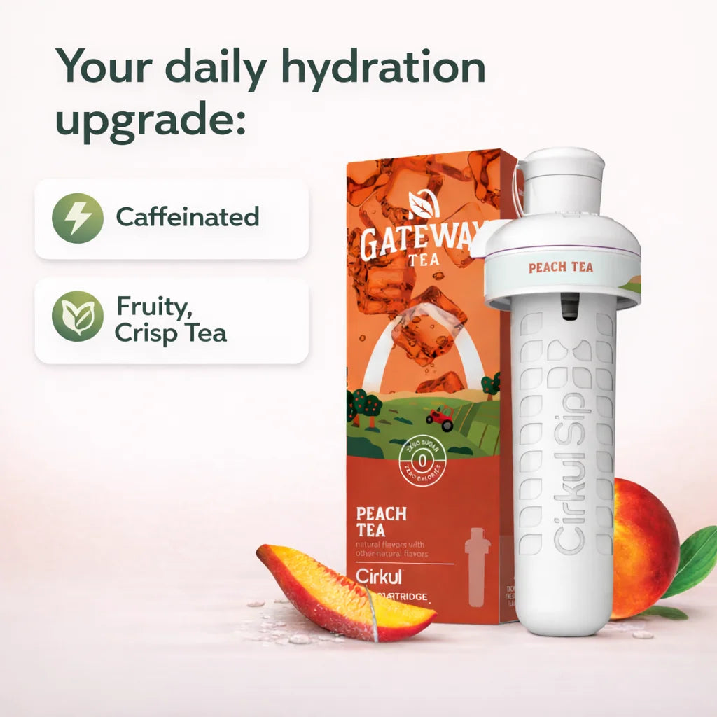 Cirkul Gateway Peach Tea