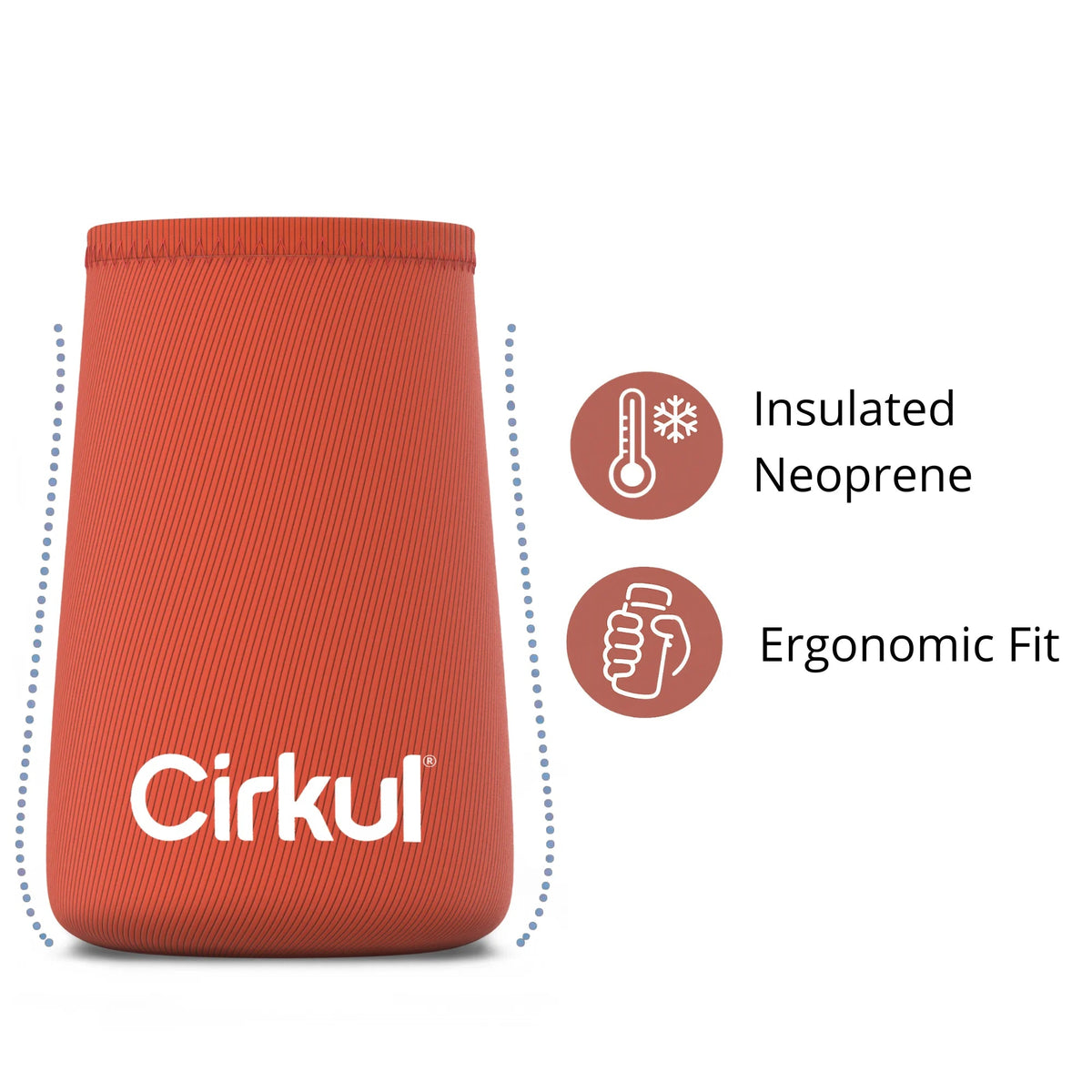 Cirkul 22oz. Chill Sleeve (for 22oz. Plastic &amp; Squeeze Bottle)