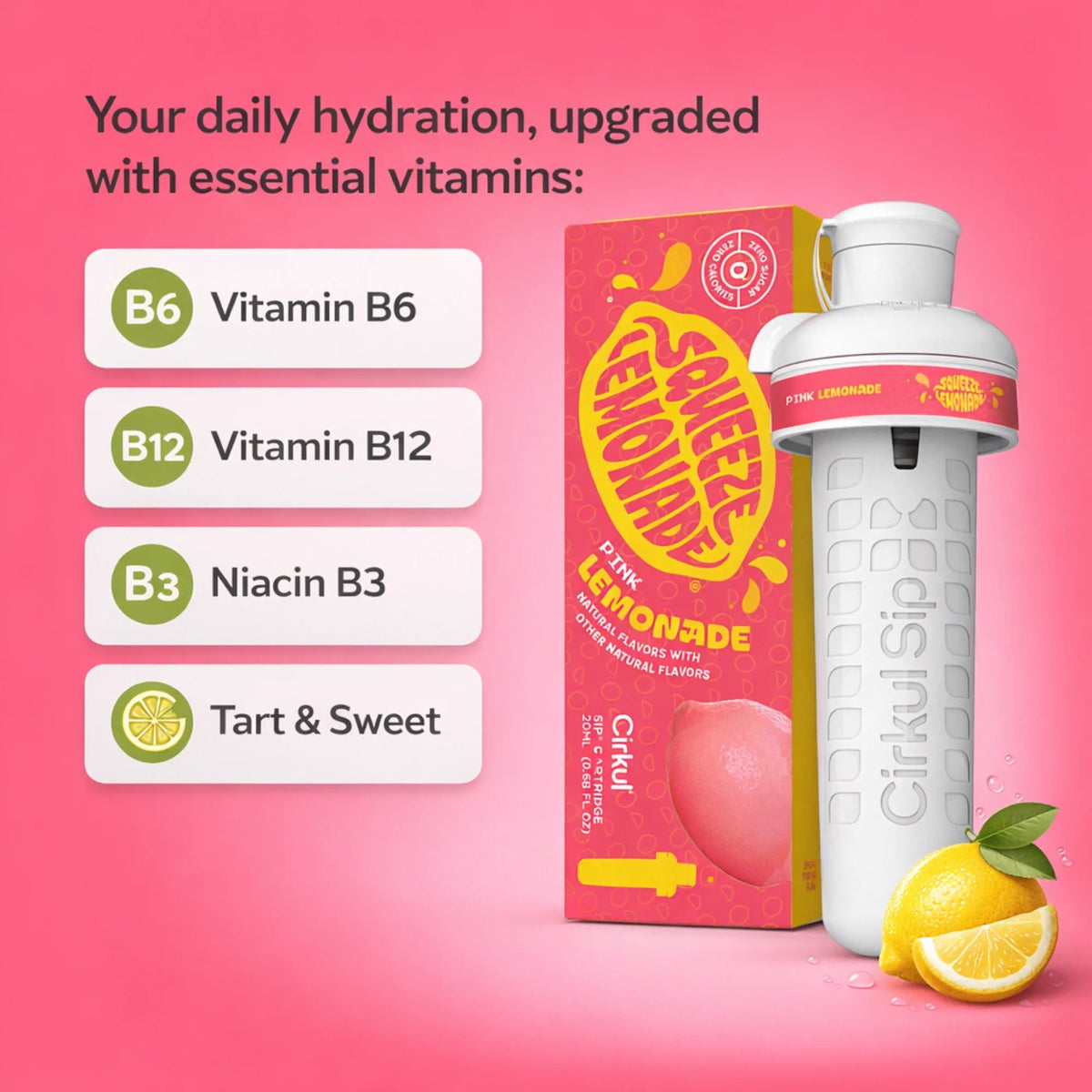 Cirkul Squeeze Pink Lemonade