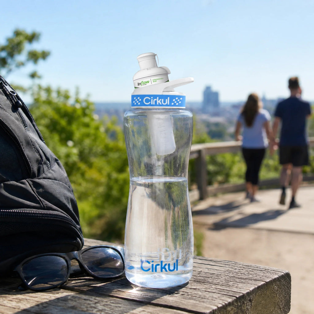 Cirkul 42oz. Plastic Bottle &amp; Comfort Grip Lid