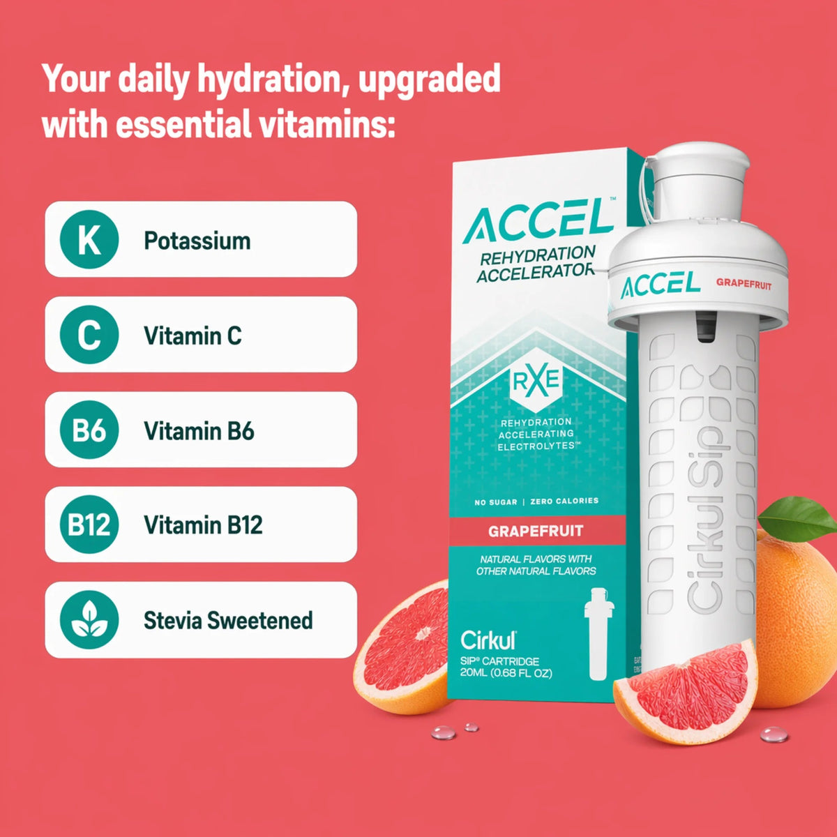 Cirkul Accel Grapefruit