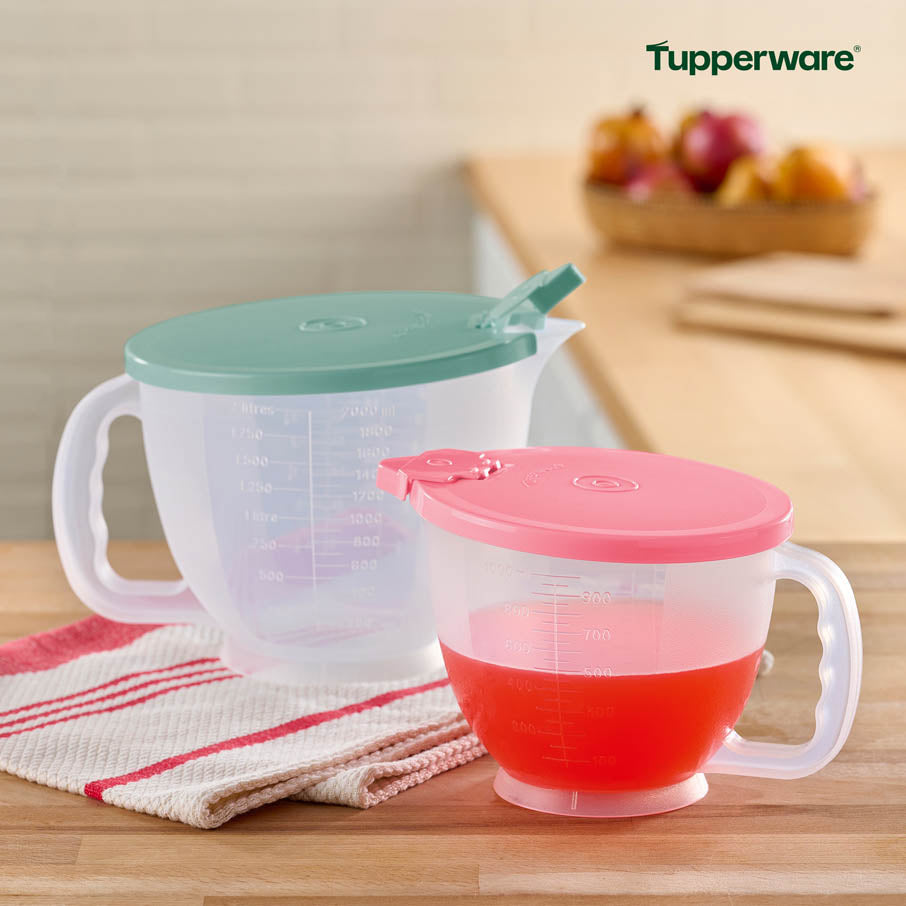 Tupper Ware Vintage Mix-N-Stor® Pitcher Set