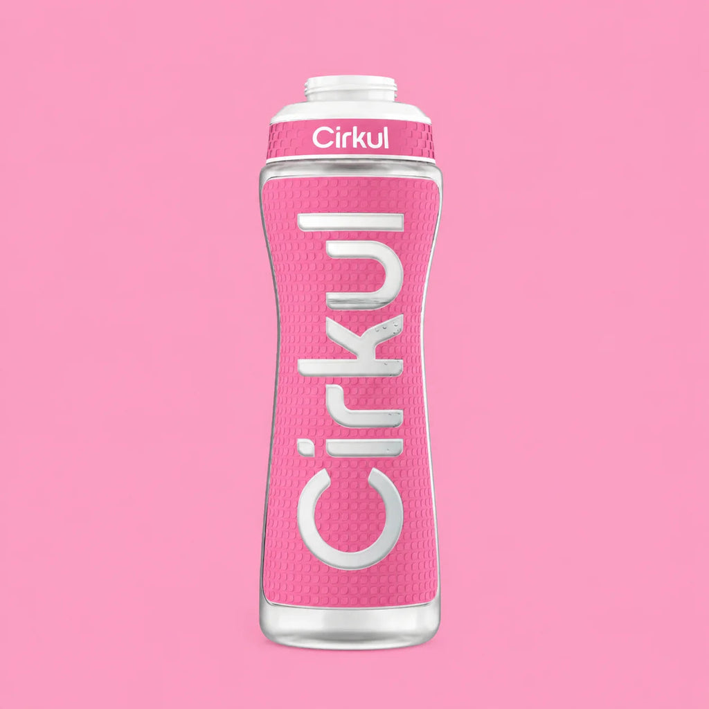 Cirkul 22oz. Grip Squeeze Plastic Bottle &amp; Sport Lid