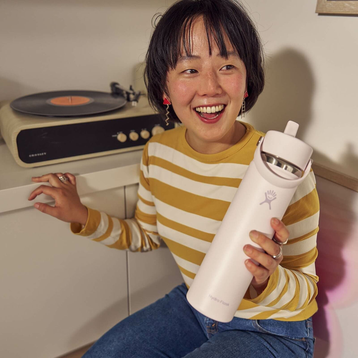 Hydro Flask 24 oz Wide Mouth with Flex Straw Cap
