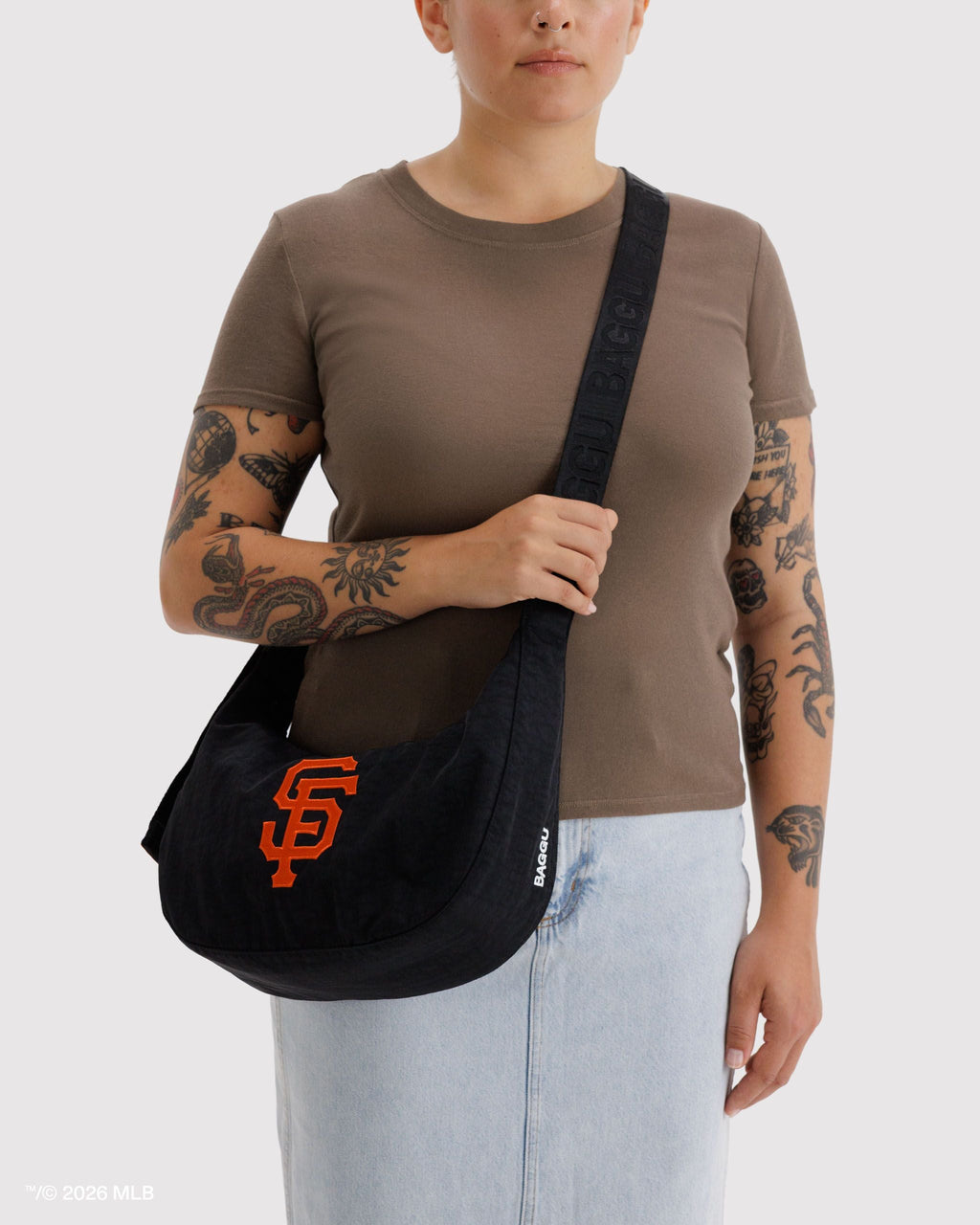 Baggu Medium Nylon Crescent Bag