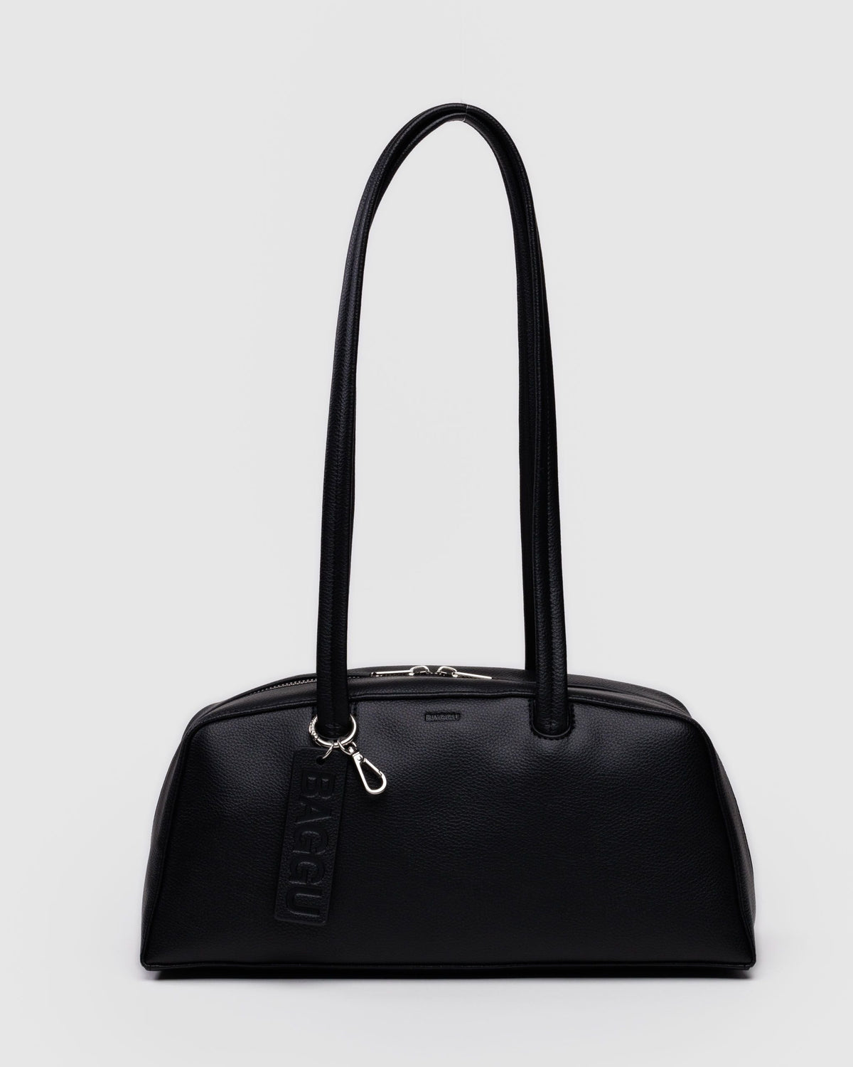 Baggu Recycled Leather Bowler Bag
