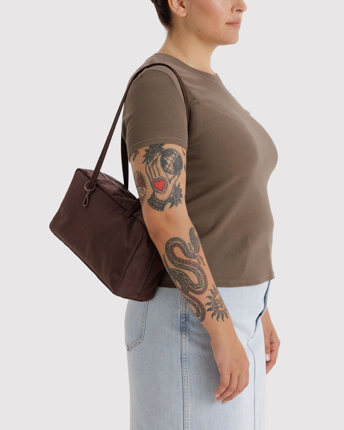 Baggu Nylon Bowler Bag