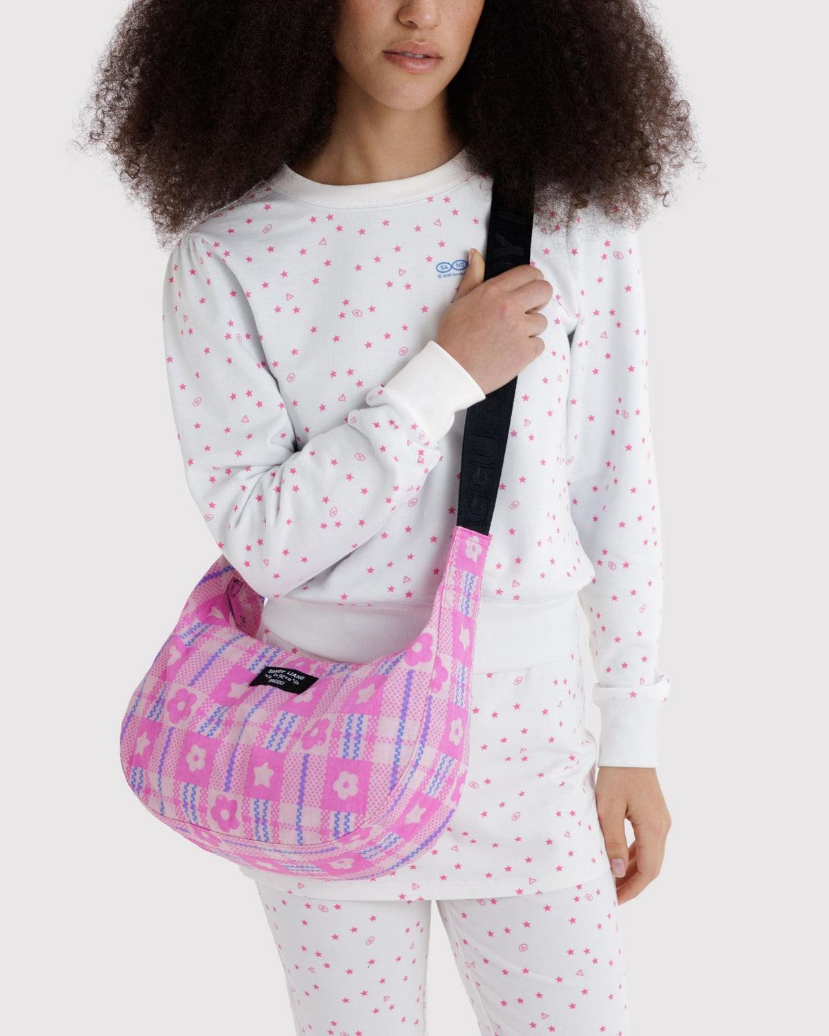 Baggu Medium Nylon Crescent Bag