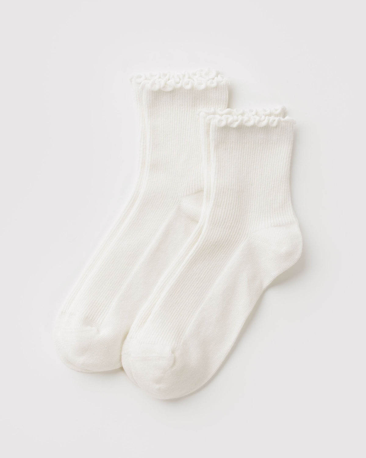 Baggu Lettuce Edge Sock Set of 2
