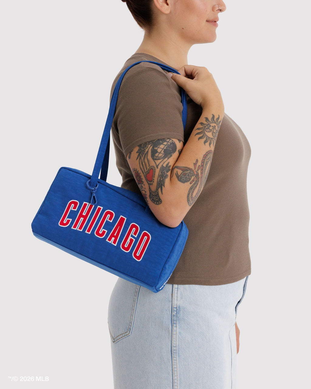 Baggu Nylon Bowler Bag