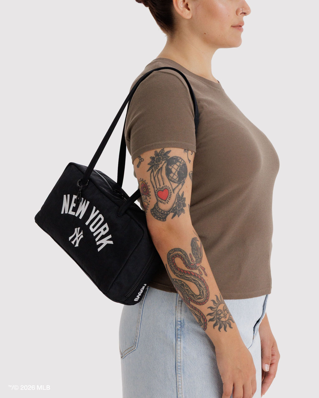 Baggu Nylon Bowler Bag